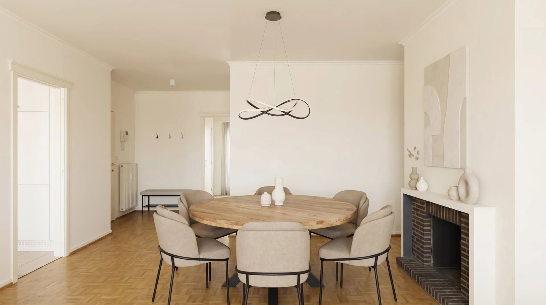 Bel appartement 2 chambres avec terrasse / parc de L'Abbaye (9)